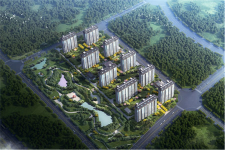 圣龙别墅三室两厅两卫带车库附房家具齐全